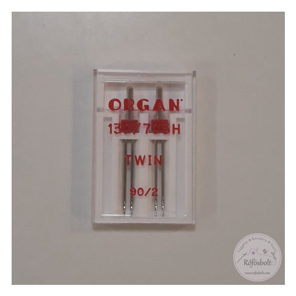 Háztartási varógéptű: ORGAN ikertű 90/2 (2db-os)