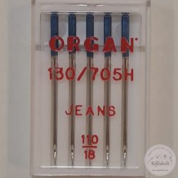 Háztartási varrógéptű: farmer varrótű (18/110) 5db-os szett