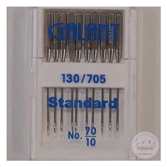 Háztartási varrógéptű: GALANT Standard anyag varró 10/70 (10 db-os) 