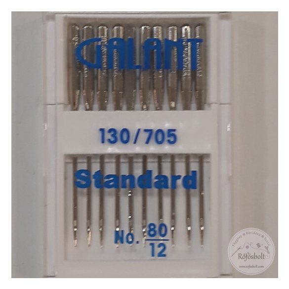 Háztartási varrógéptű: GALANT Standard anyag varró 12/80 (10 db-os) 
