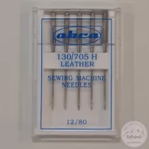 Háztartási varrógéptű: bőr varró (12/80) 5 db-os szett