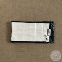 Fehér textil zsebkendő