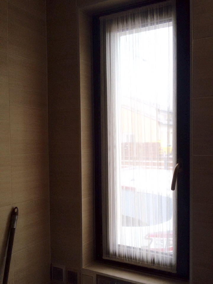 fürdőszoba függöny, vitrázs függöny